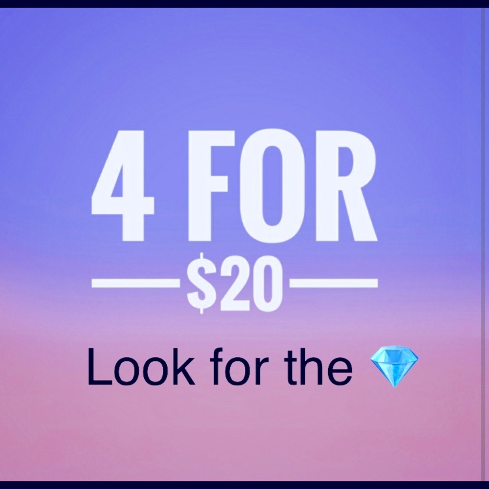 ‼️SALE‼️4/$20 Look for 💎